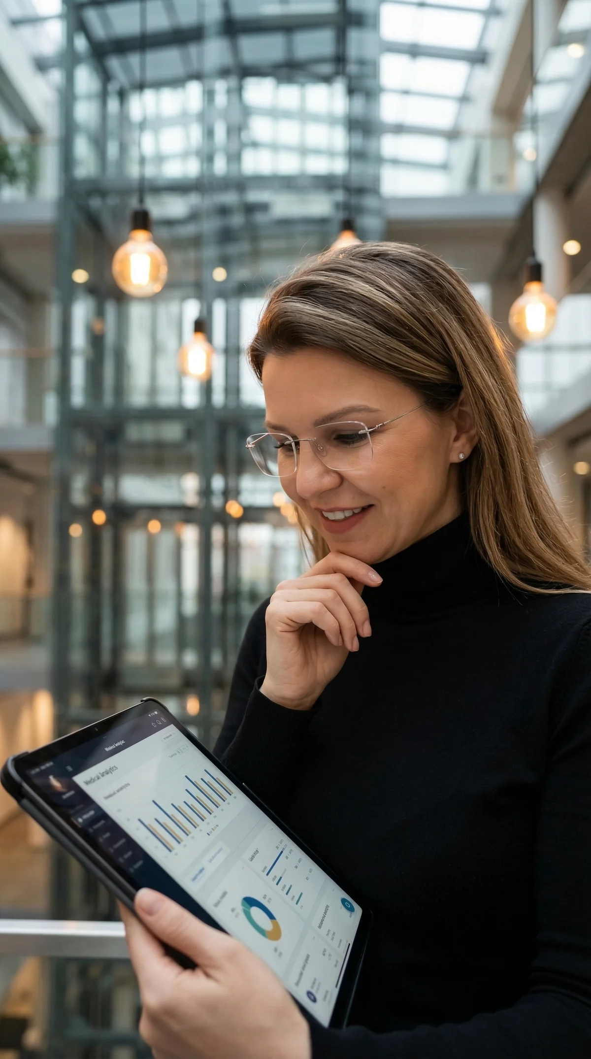 Dr. V providing attentive patient care